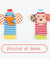 Cartoon Baby Toys 0-12 Months Soft Animal Baby Rattles