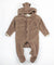 Cartoon Coral Fleece Newborn Baby Romper