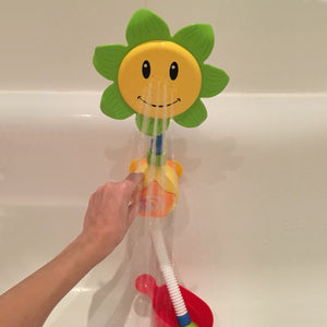 Baby Bath Toys Children Sunflower Shower Faucet Bath Toy Gift Kids