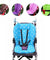 Thick Colorful Baby Infant Stroller Seat Pushchair Cushion Cotton Mat White Dot