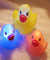 Rubber Duck LED Light Children Baby Bath