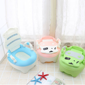 Toilet Children Baby Potty Training Cows Boy Girl Portable Potty Toilet