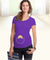"Baby peeking out" 2018 New Maternity Shirt specialized for pregnant women