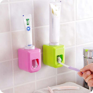 Home Automatic Toothpaste Dispenser Squeezer Wall Mount Auto Squeezer Toothpaste