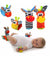 Cartoon Baby Toys 0-12 Months Soft Animal Baby Rattles