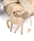 10PCS DIY Christmas Snowflakes&Deer&Tree Wooden Pendants Ornaments  Christmas Party Decorations Xmas Tree Ornaments Kids Gifts