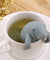 PREUP Manatee Shape Tea Infuser Pure Soft Silicone Rubber Loose