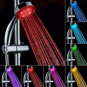 Automatic Magic 7 Colors Change Shower Head 5 LED Lights