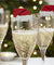 10 pcs Table Place Cards Christmas Santa Hat Wine Glass Decoration