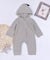 Cartoon Dinosaur Design Hooded Baby