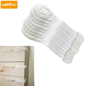 10pcs/Lot Drawer Door Cabinet Cupboard Toilet Safety Locks Baby