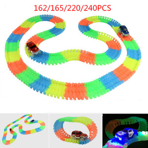 Miracle Glow Racing Track Set Flexible
