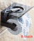 Space aluminum Chrome Plating Single
