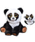 Feisty Pets Unicorn Teddy Bear Cat Dog Stuffed Change Face Funny Expression Plush Panda Toys Doll For Baby Christmas GIFTS