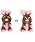 Feisty Pets Unicorn Teddy Bear Cat Dog Stuffed Change Face Funny Expression Plush Panda Toys Doll For Baby Christmas GIFTS
