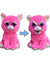 Feisty Pets Unicorn Teddy Bear Cat Dog Stuffed Change Face Funny Expression Plush Panda Toys Doll For Baby Christmas GIFTS
